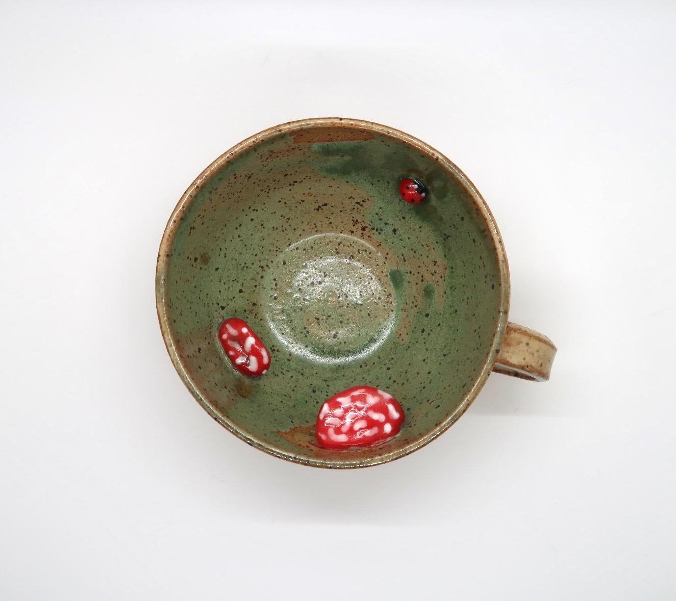 LADYBUG AND MUSHROOMS INSIDE